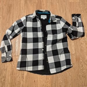 Fleece lined flannel